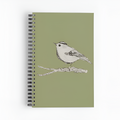 Green Spiral-Bound Notebook